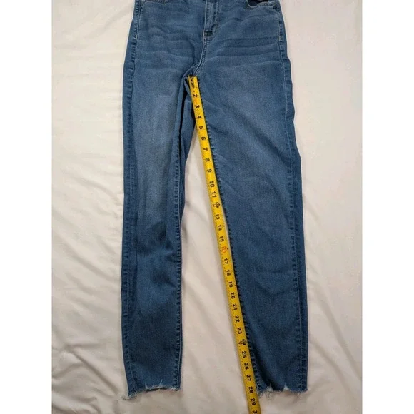 American Eagle Curvy Hi Rise Jegging Next Level Stretch Women's 8 Long - Picture 4 of 10